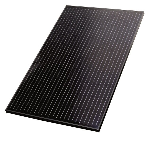 Solarpanel mit Rahmen