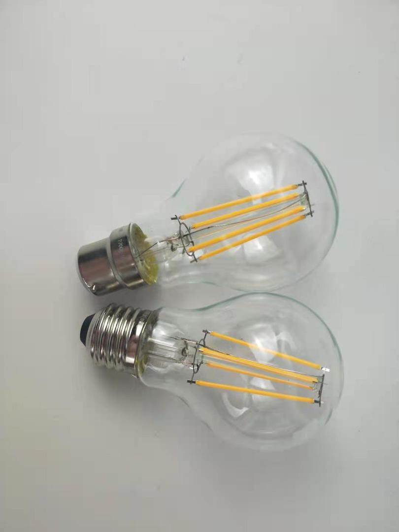 LED Glühbirne E27 Fadenlampe Klar mit elastischem Plastikgehäuse 3Watt - 2700K Dimmbar