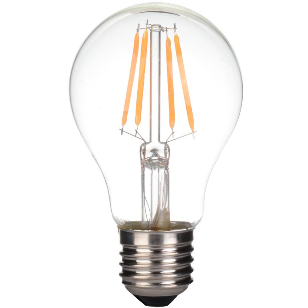 LED Glühbirne E27 Fadenlampe Klar mit elastischem Plastikgehäuse 3Watt - 2700K Dimmbar