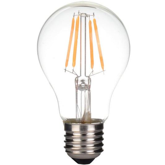 LED Glühbirne E27 Fadenlampe Klar mit elastischem Plastikgehäuse 3Watt - 2700K Dimmbar